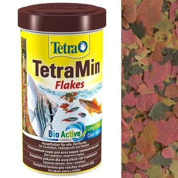 Tetra Min Flakes 500ml Pokarm podstawowy dla ryb