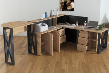 R48 LOFT стойка ресепшн 200х300см