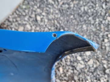 FIAT PANDA 2 - NÁRAZNÍK PŘEDNÍ MODRÝ 734/A