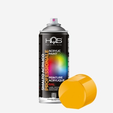 HQS SPRAY LAKIER UNIWERSALNY 400ML RAL 1003 ŻÓŁTY SYGNAŁOWY