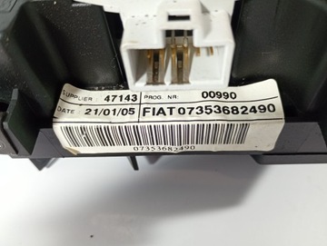 FIAT STILO 01-10 PŘEPÍNAČ KOMBINOVANÝ SVĚTEL OE 07353682490