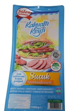 SUCUK TURECKA KIEŁBASA WOŁOWA SOLEN 1000g