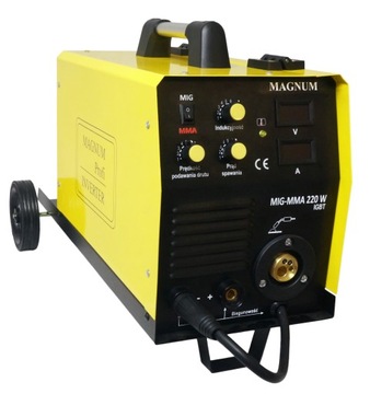 SPAWARKA MAGNUM MIG 220W MMA MIGOMAT 200A 2w1