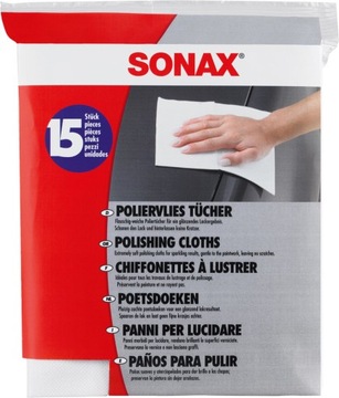 ŚCIERECZKI SONAX DO POLEOWANIA 15SZT
