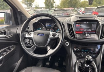 Ford Kuga II SUV 1.5 EcoBoost 150KM 2016 Ford Kuga 1.5B 150KM przeb.142tys ksiazka bezwypadkowy NAVI skora 1.5, zdjęcie 2