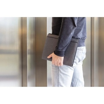 Папка для конференций А4 с блокнотом, кожаная