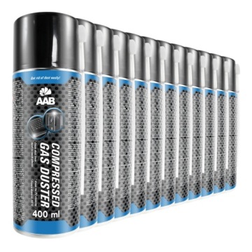 12x Aabcooling Stlačený Vzduch 400 ml 2x Trubička