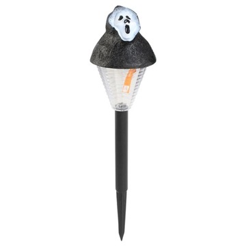 Halloweenowa lampa podłogowa zasilana energią