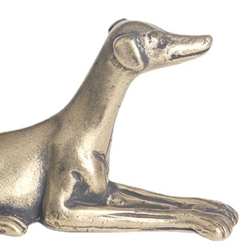 Фигурка собаки в винтажном стиле.Декоративное животное.