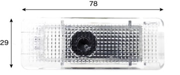 Светодиодный проектор BMW LOGO HD+ Premium 5 series E39 X5 E53 Z8 E52 дверной фонарь