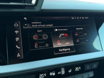 Audi A3 8Y S3 Sportback Facelifting 2.0 TFSI 333KM 2025 Audi S3 Sportback Pikowane fotele Head Up Sonos Ambiente Pro Kamera Gwaran, zdjęcie 19