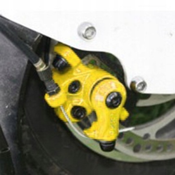 ДИСКОВЫЙ ТОРМОЗ ПЕРЕДНИЙ ЗАДНИЙ ЗОЛОТОЙ