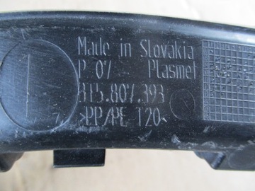 4661/11 VÝZTUHA NÁRAZNÍKU ZADNÍ LEVÝ SKODA SUPERB II
