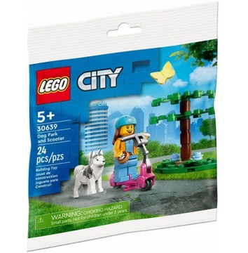 LEGO City 30639 Wybieg dla psów i hulajnoga