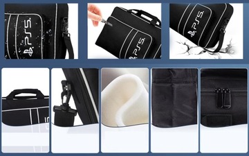 ПОРТАТИВНАЯ ДОРОЖНАЯ СУМКА ДЛЯ ХРАНЕНИЯ КОНСОЛИ PS5, ЧЕРНАЯ