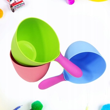 3шт чашка для воды для детского душа с милым смывом