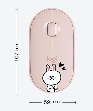 Беспроводная мышь Logitech Pebble M350 с оптическим сенсором