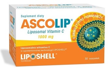 ASCOLIP liposomalna witamina C 30 saszetek 1000mg