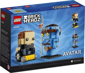 LEGO BrickHeadz 40554 Jake Sully i jego awatar