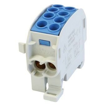 BLOK ROZDZIELCZY NIEBIESKI SCB 35 AL/CU 81502003