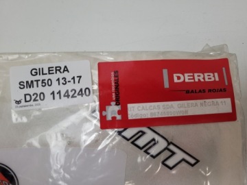 GILERA SMT 50 13-17 НАКЛЕЙКА БОКОВАЯ ХВОСТОВАЯ ПРАВАЯ ЛЕВАЯ 86745800W0N