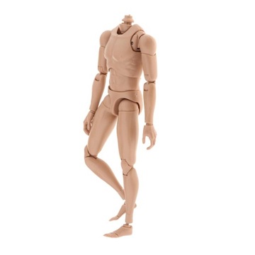 Фигурка мужского тела мальчика в масштабе 3X1/6