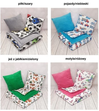 Покрывало 110x210 Minky Blanket Pillows