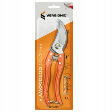 МАССИВНЫЕ МЕТАЛЛИЧЕСКИЕ САДОВЫЕ НОЖНИЦЫ С ЗАПАСНОЙ ПРУЖИНОЙ