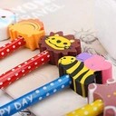 Stnux цветные карандаши, карандаши, ластики животные КОРОБКА 20 шт ХХХ