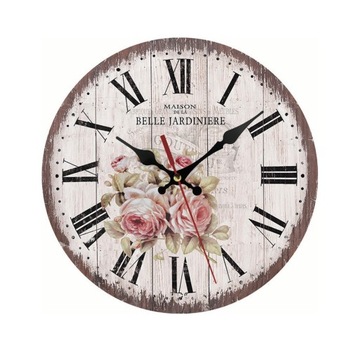 Creative Wooden Clock Living Room Bedroom Decor