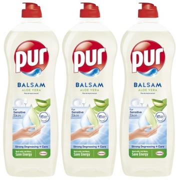 Pur 3x750ml Balsam Mix Płyn do Naczyń