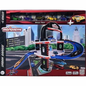 Majorette Garaż miejski Urban + 5 pojazdów 2059986