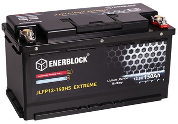 AKUMULATOR LITOWY LiFePO4 12V 150Ah BMS 1920Wh +BLUETOOTH +MATY GRZEWCZE