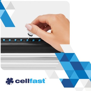 Осциллирующий садовый спринклер Cellfast для газона FOCUS ERGO, регулируемый 340 м2