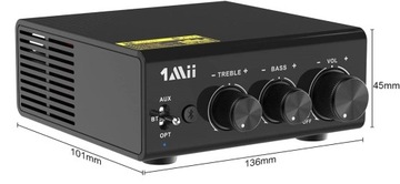 HiFi стерео 2.1 Bluetooth-усилитель 100 Втx2