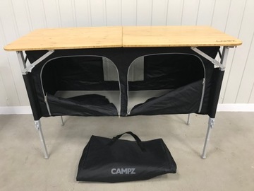 Отдельностоящий шкаф CAMPZ, черный, 120x50x80см
