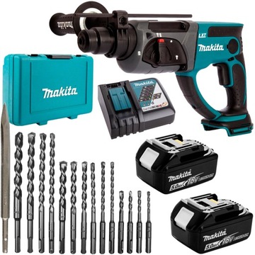 Młotowiertarka SDS+ 18V 1,9J Makita DHR202RTE akc.
