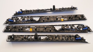 BMW 7 G11 G12 LISTWY DRZWI DREWNO PRZÓD TYŁ