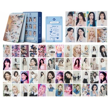 Музыка Фото Kpop TWICE Сезон Поздравления ЛОМО Открытка Фотокарточка 5,7 x 8,7