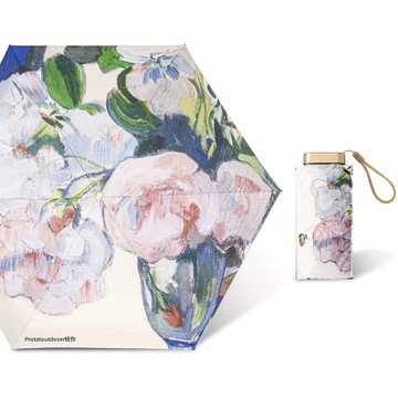 1 szt. Mini parasol przenośny parasol przeciwsłoneczny, parasol kieszonkowy z ochroną UV