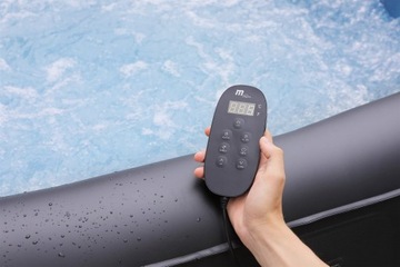 ГИДРОМАССАЖНЫЙ БАССЕЙН ДЛЯ 4 ЧЕЛОВЕК НАДУВНОЙ НАГРЕВАТЕЛЬ TEKAPO mSPA SPA ДИСТАНЦИОННОЕ УПРАВЛЕНИЕ
