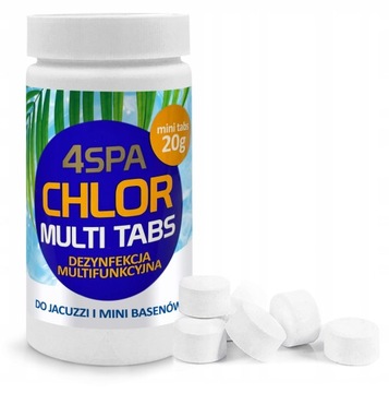 Chlor Multi Tabletki Basen Jacuzzi Spa GAMX 20g1kg