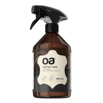Środek do Czyszczenia Skóry i Ekoskóry OA, do tapicerki skórzanej 500 ml