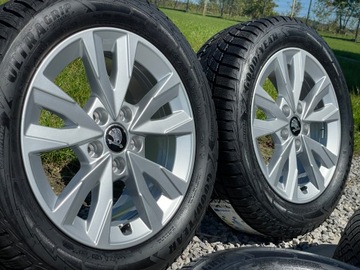 SKODA OCTAVIA II ЗИМНИЕ КОЛЕСА 205/55R16 GOODYEAR