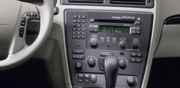 Монтажный комплект 2DIN на раму Volvo V70 S60, ЧЕРНЫЙ