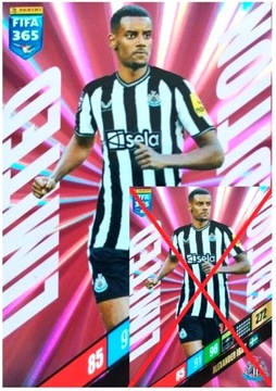 Alexander Isak - karta LIMITED XXL duża - FIFA 365 2024 PANINI - NEWCASTLE