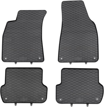 Audi A4 B6 B7 2000-2007 Dywaniki CZARNE