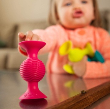 Погремушки на присосках Bobo, большие тяжелые, 3 шт.