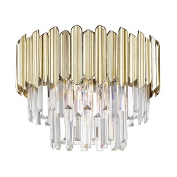 Zuma Line Lampa sufitowa kryształ GLADIUS złota
