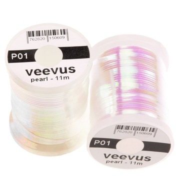Veevus Pearl Tinsel P01-S PEARL (1/64